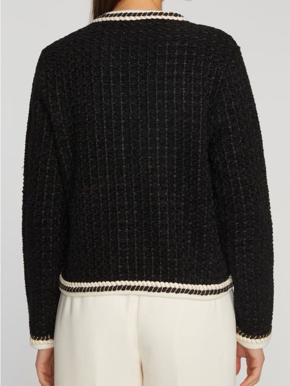 Elie Tahari Koka Wool-Blend Cardigan Size XL - Picture 2 of 16